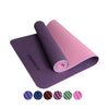 TPE three part environmental fitness yoga mats